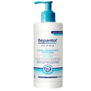 Bepantol Derma Hidratante Corporal, Restaurador para Pele Seca, 400ml